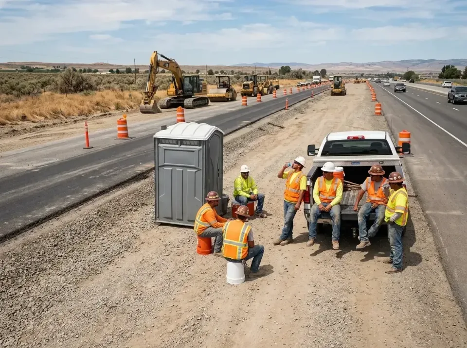 highway-road-construction-crew-007 — frequently asked questions, Porta Potty and Restroom Rentals in Camden, SC